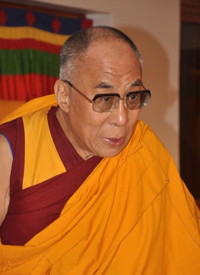 Dalai Lama at Sed-Gyued